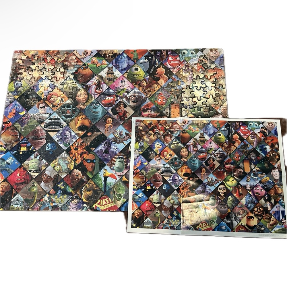 Disney Pixar 300-Piece Kids Jigsaw Puzzle - Vibrant Multicolor - Picture 3 of 5